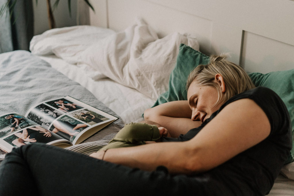 Newborn Shooting in Wiener Altbau Wohnung