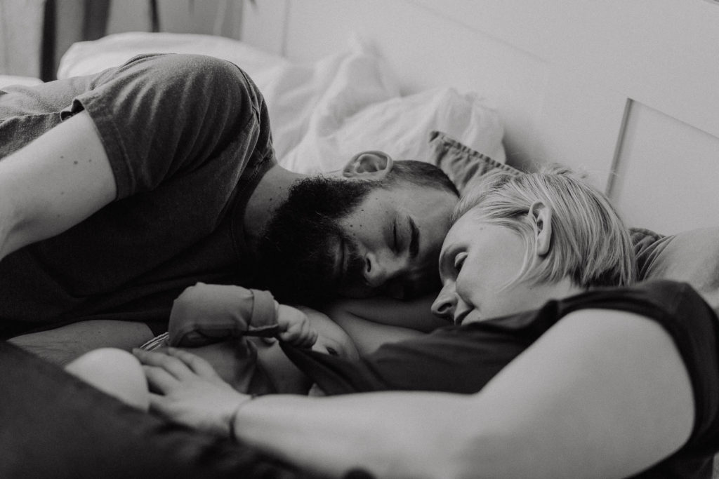 Newborn Shooting in Wiener Altbau Wohnung